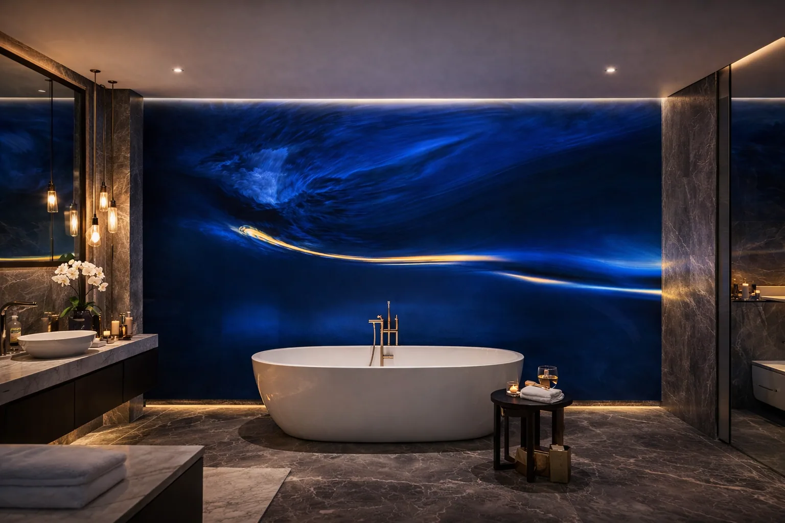 Ocean Wave bathroom